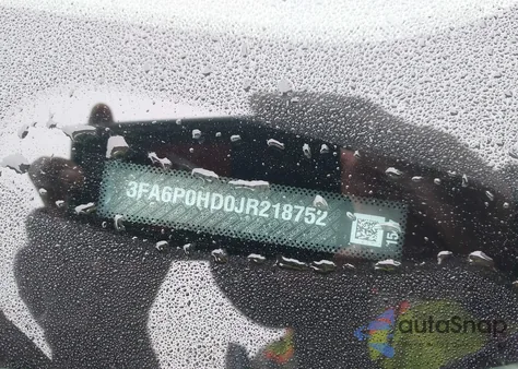 2018 Ford Fusion Se из США, поврежденный, VIN 3FA6P0HD0JR218752